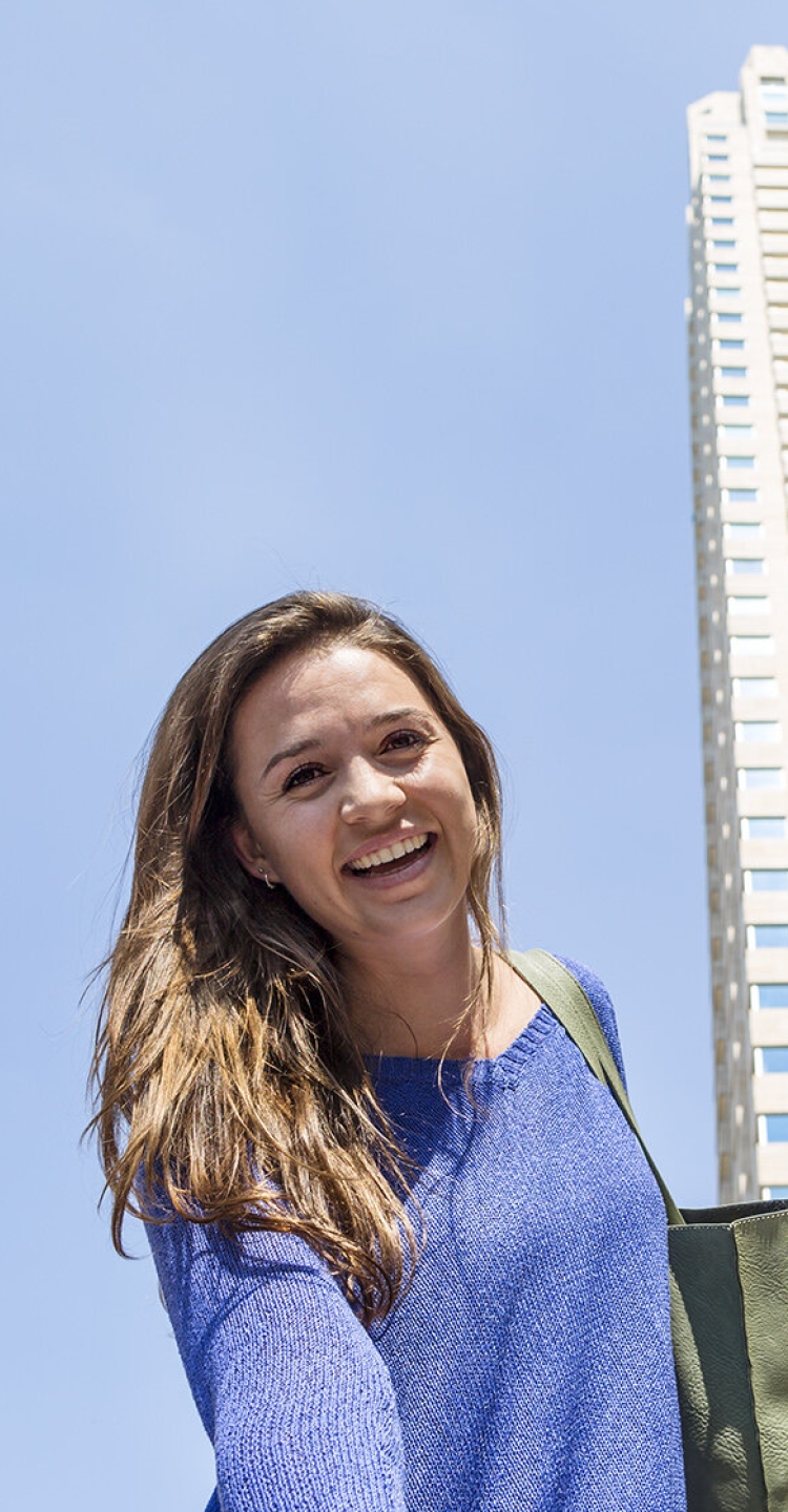 Medewerker in de stad