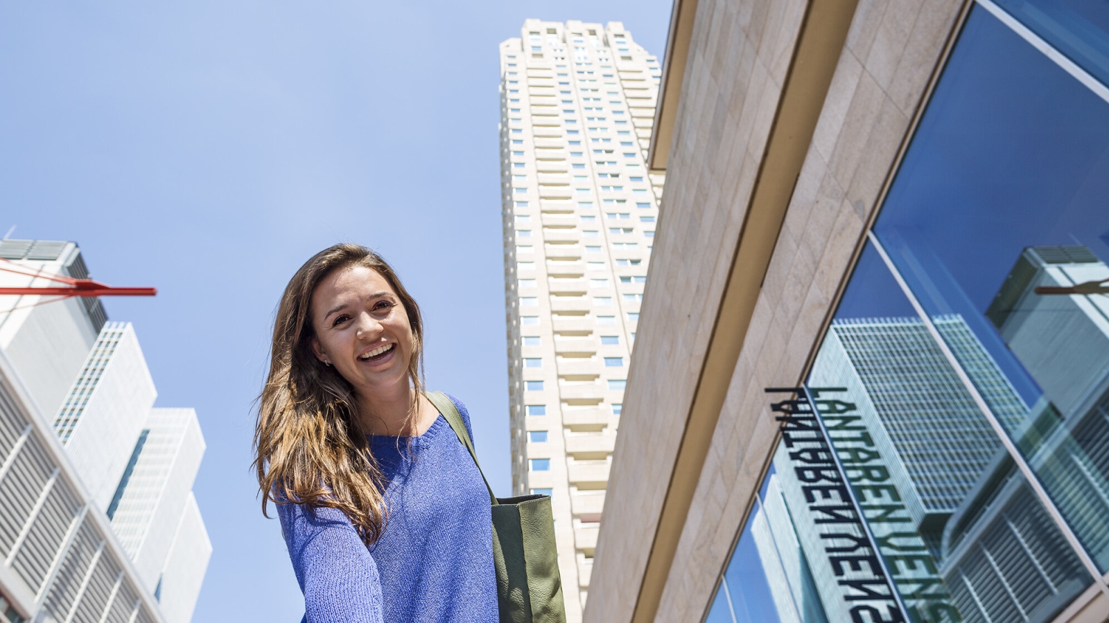 Medewerker in de stad