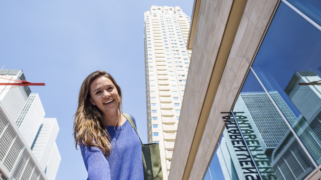 Medewerker in de stad